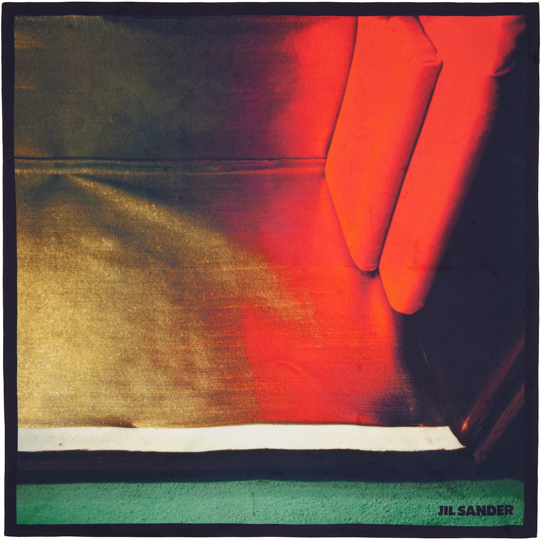 Jil Sander - Multicolor Double Printed Scarf | SSENSE