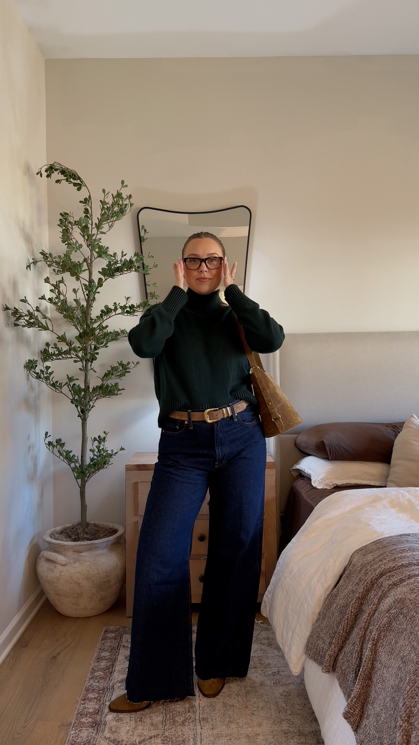 chic mom outfit of the day. these jeans look great on everyone!! wearing a 31, prob need a 30. I cut the bottoms off since I'm 5'3. 

 #LTKgrwm #LTKootd #LTKmomlife