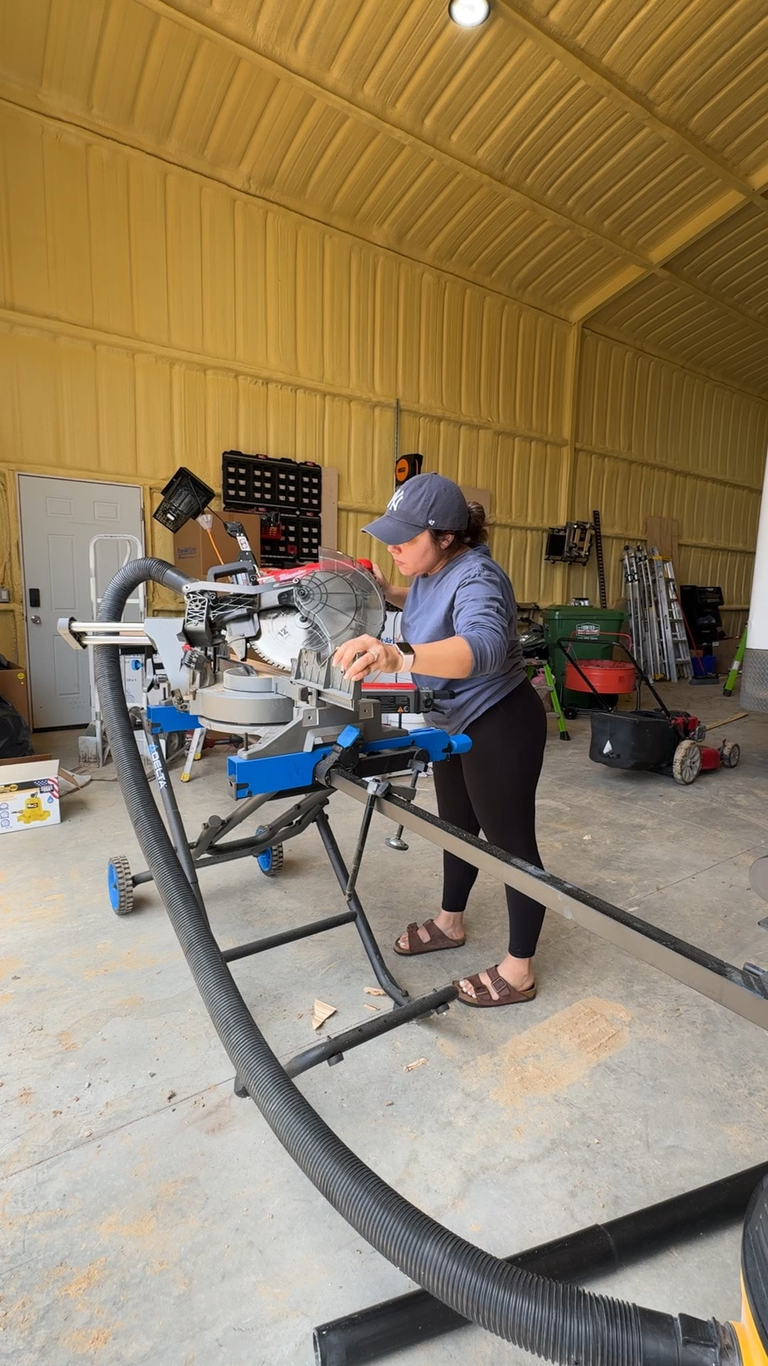 No stopping me now. 😬 finally made peace with the miter saw!

#homediy #homeprojects #homereno

#LTKdayinmylife #LTKmomlife #LTKHome
