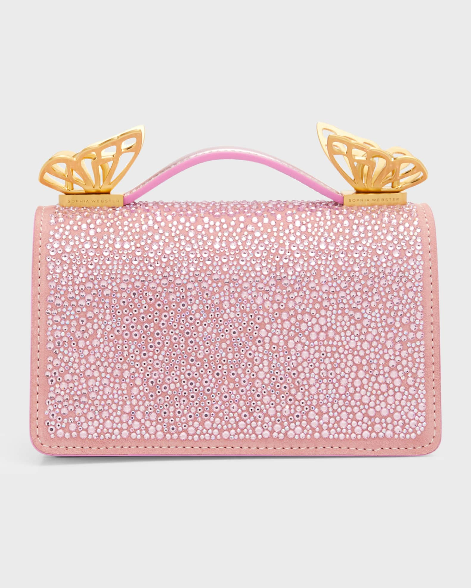 Mariposa Mini Butterfly Embellished Shoulder Bag | Neiman Marcus
