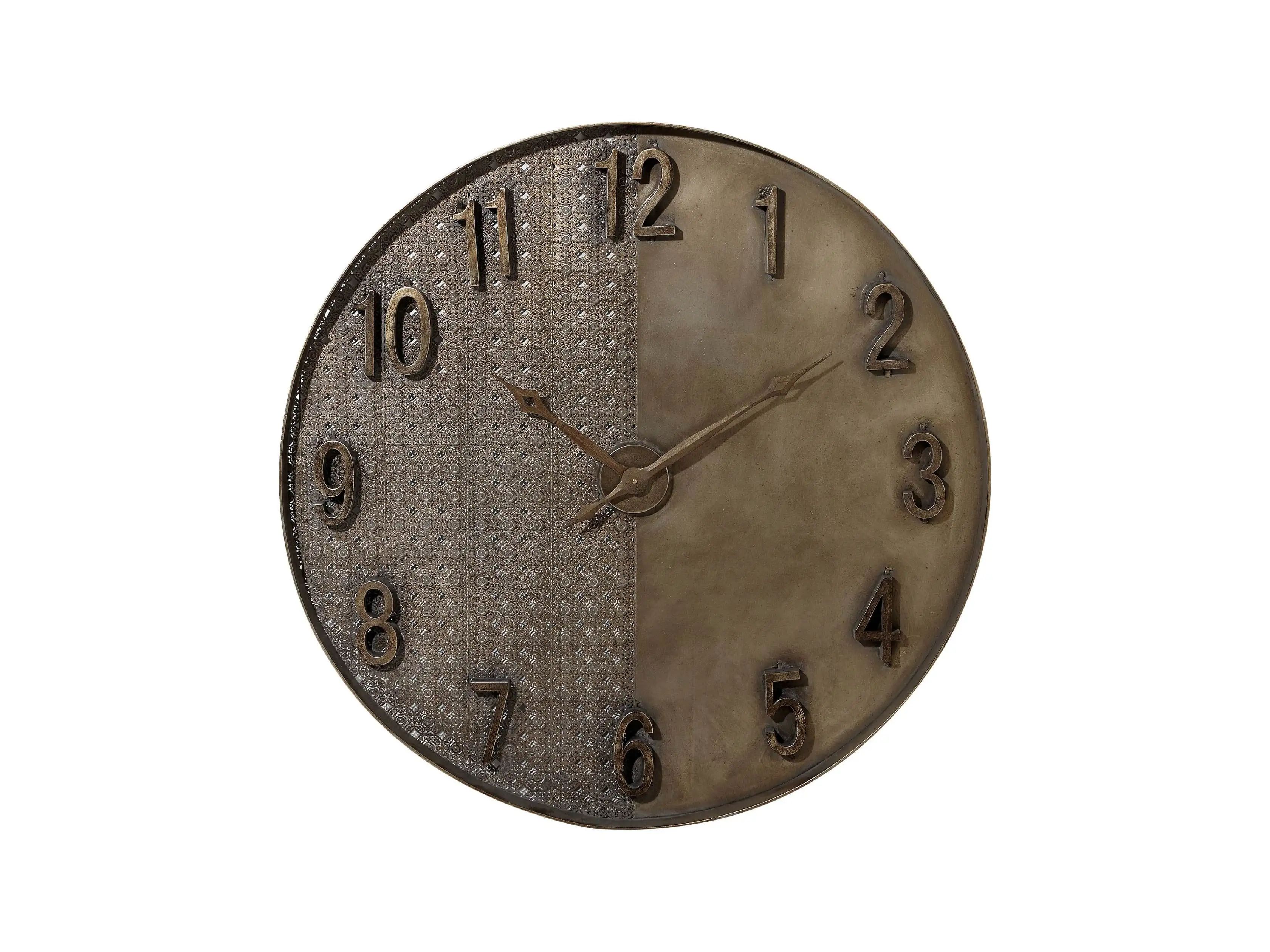 Merida Clock in Antique Gold | Arhaus