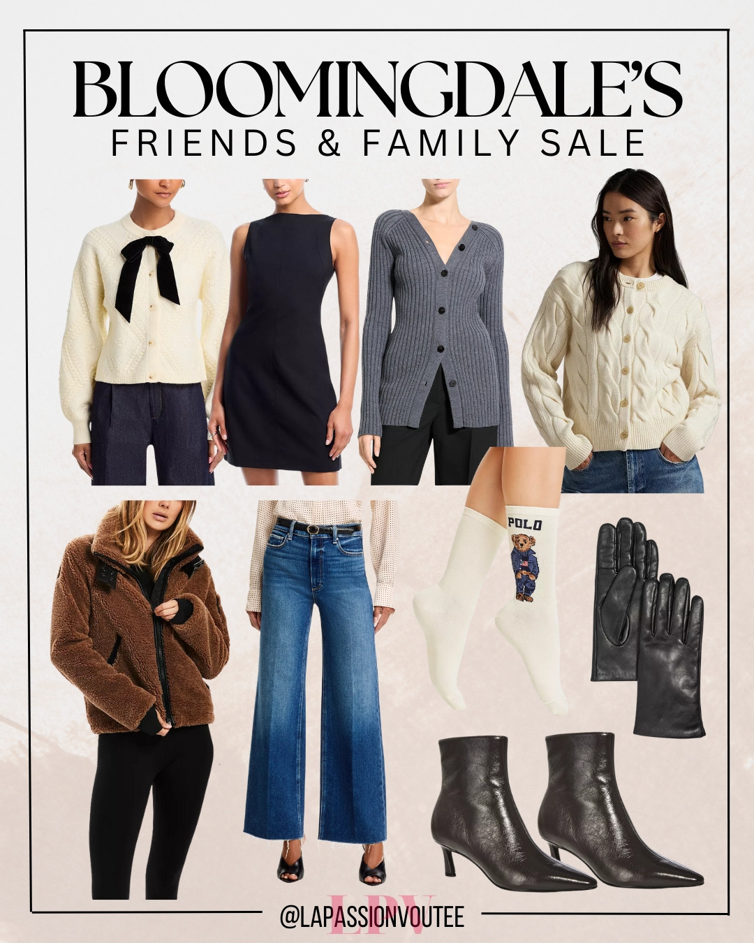 The Friends & Family Sale at Bloomingdale’s is such a good one—25% off and free shipping make everything feel extra worth it. Perfect timing to refresh your wardrobe or grab a few holiday gifts without the stress. Love when a sale feels this easy to shop ✨🛍️ 

 #LTKGiftGuide #LTKHoliday #LTKSaleAlert