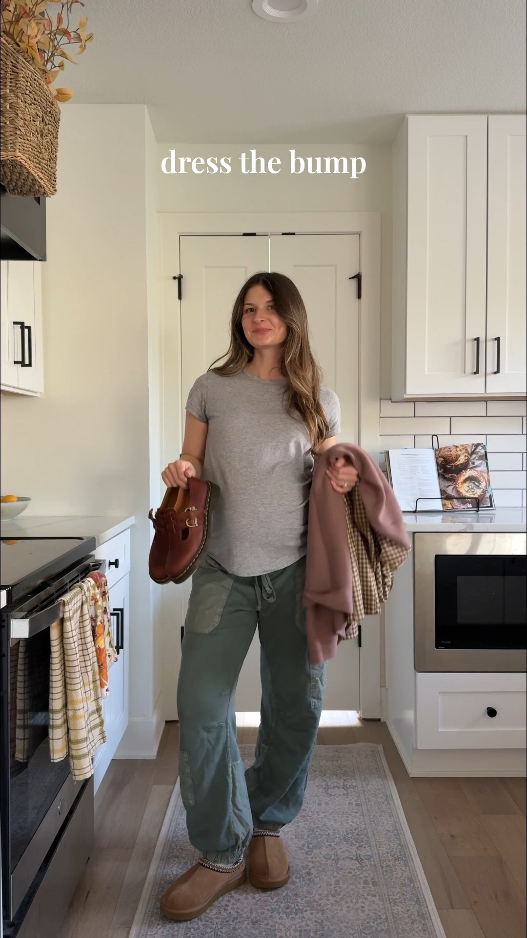 what I’m wearing today but also think it’d be so cute and comfy for thanksgiving! wearing an xs in sweater, very stretchy and bump friendly! linked similar pants! Dr martens tts! 

Fall outfit, thanksgiving outfit idea 

#LTKBump #LTKHoliday #LTKSeasonal