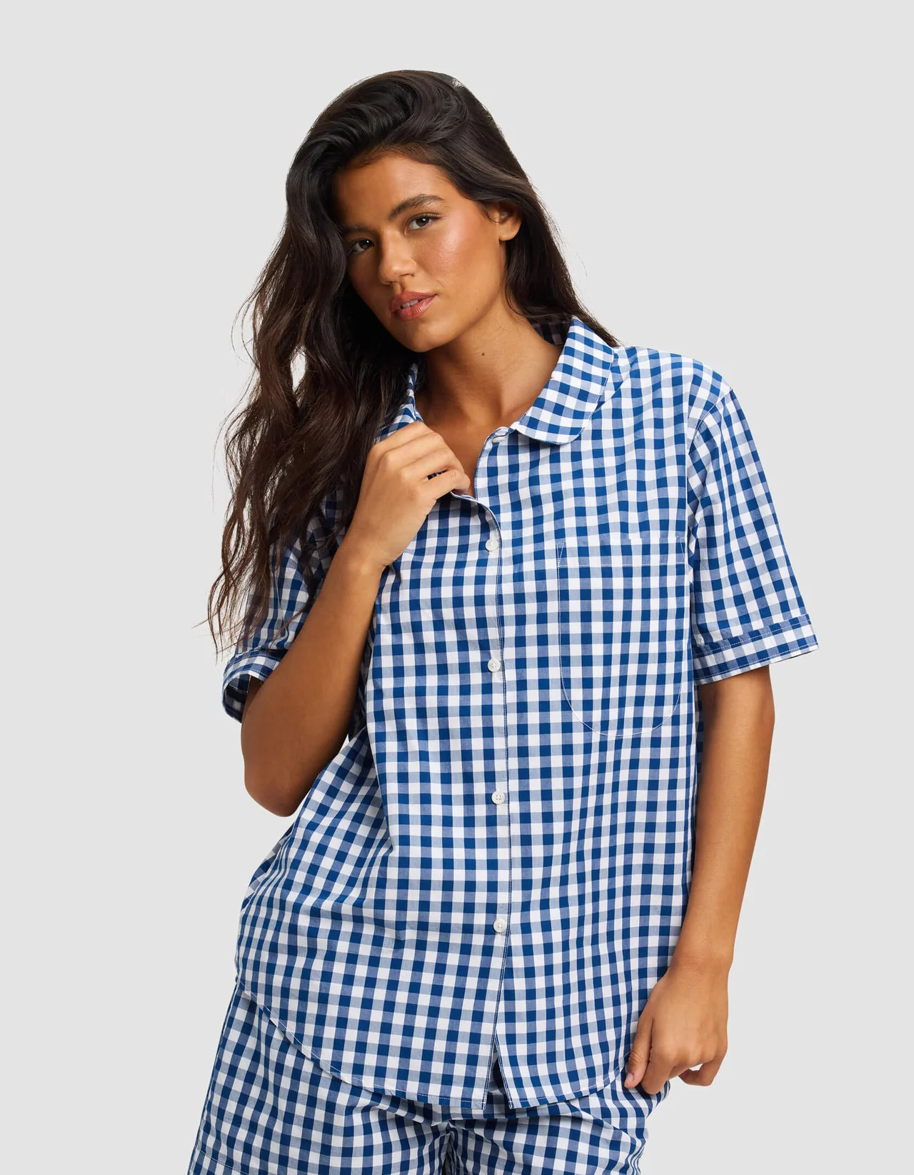 Women's Sutton Short Sleeve Pajama Set | Cozy Earth