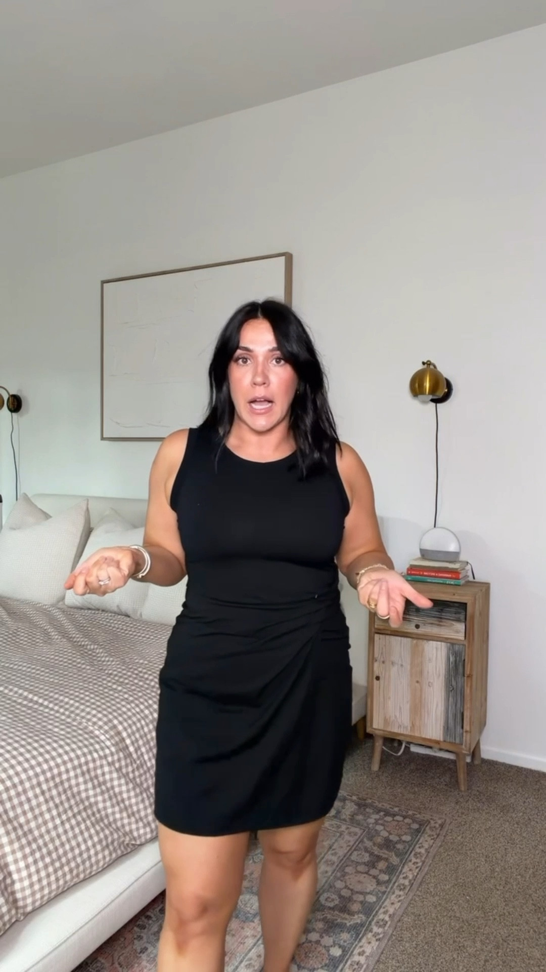 As a midsize mom with a thicker lower tummy I prefer a tennis dress over anything in spring/summer. Love this one! It can be worn casually or active! 

Size L 

#LTKMidsize #LTKmomlife #LTKSeasonal