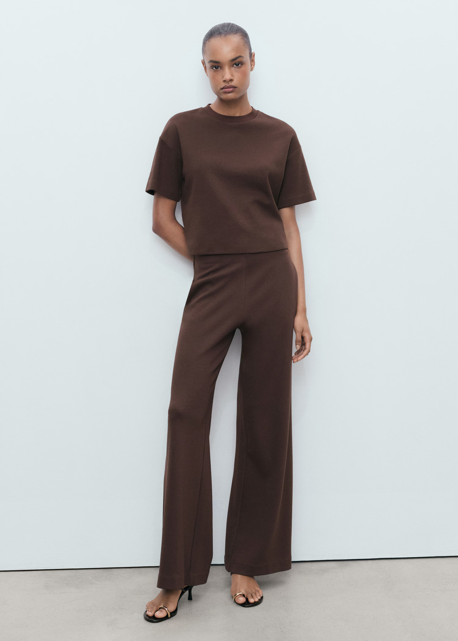 Cotton short-sleeved t-shirt - Women | MANGO USA | Mango (US/MX/AU)