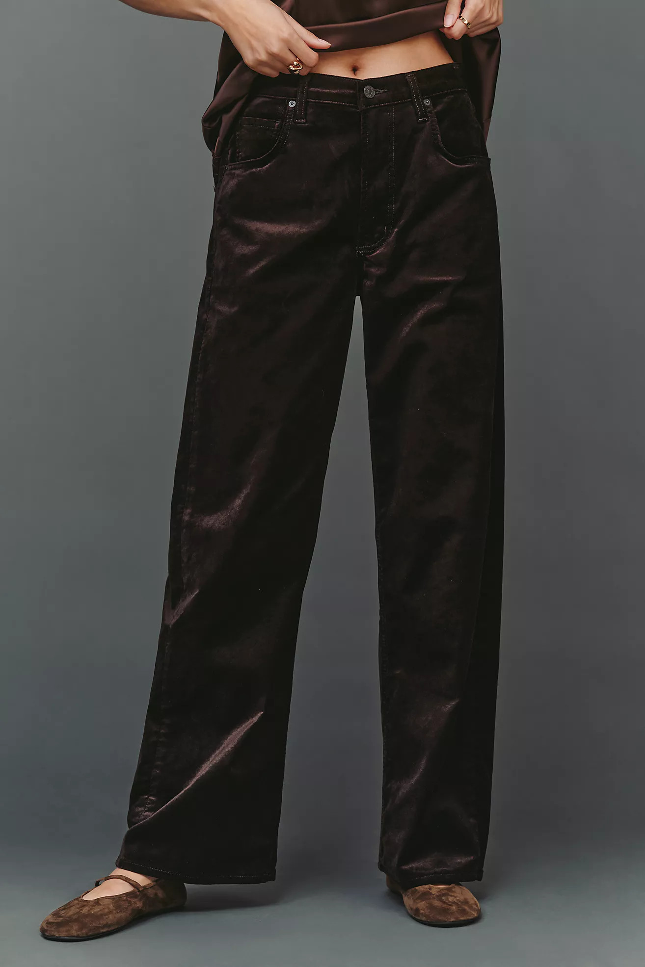 Citizens of Humanity Ayla Baggy High-Rise Wide-Leg Jeans | Anthropologie (US)