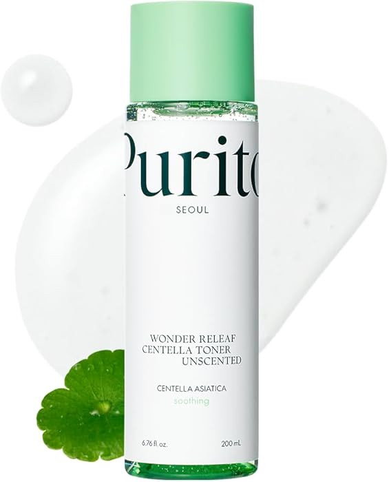 PURITO Seoul Wonder Releaf Centella Toner Unscented Korean Centella, for Sensitive Skin, Soothing... | Amazon (US)