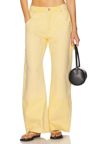 EB Denim Enzo Double Knee Carpenter in Butter from Revolve.com | Revolve Clothing (Global)
