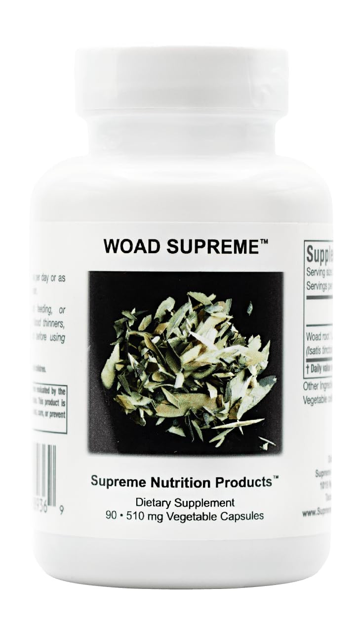 Supreme Nutrition Woad Supreme, 90 Pure Isatis Root Vegetarian Capsules | Amazon (US)