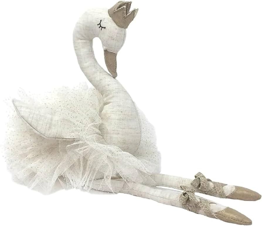 MON AMI Layla The Ballerina Plush White Swan Stuffed Animal 20\u201d Premium & Soft Ballet Swan T... | Amazon (US)