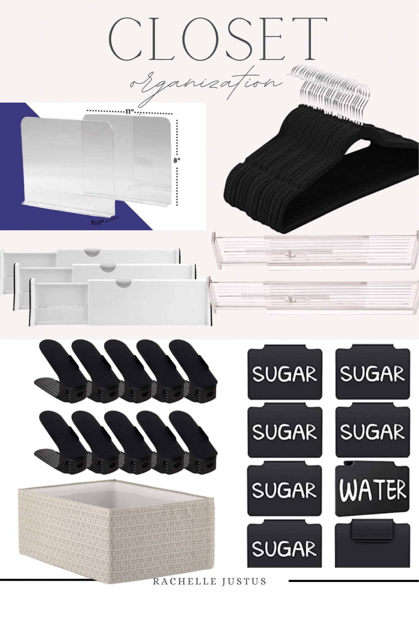 Closet organizing faves!

#LTKunder50 #LTKhome #LTKFind