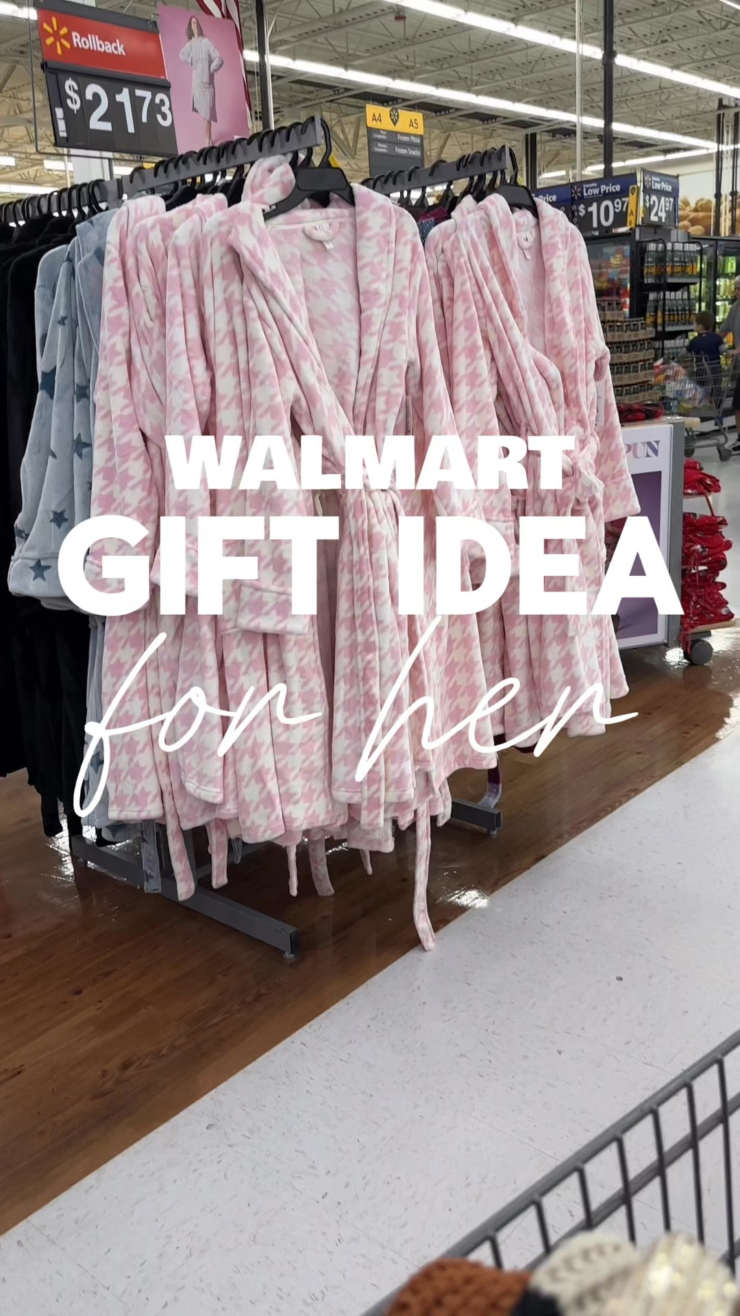 GIFT IDEA: For Her 🎁 From Walmart 🎁 Loving this $25 plush robe! This new print is perfect for her! Super soft and cozy! Also linked the matching cozy pajamas! 

Currently on sale! 

Follow me for more affordable finds and gifting ideas! 🎁

#walmart #walmartfashion #walmartfinds #affordablefashion #giftideas #holidayseason #giftsforher 

#LTKGiftGuide #LTKHoliday #LTKSaleAlert