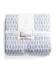 Leona Ditsy With Rice Stitch Quilt Set | TJ Maxx