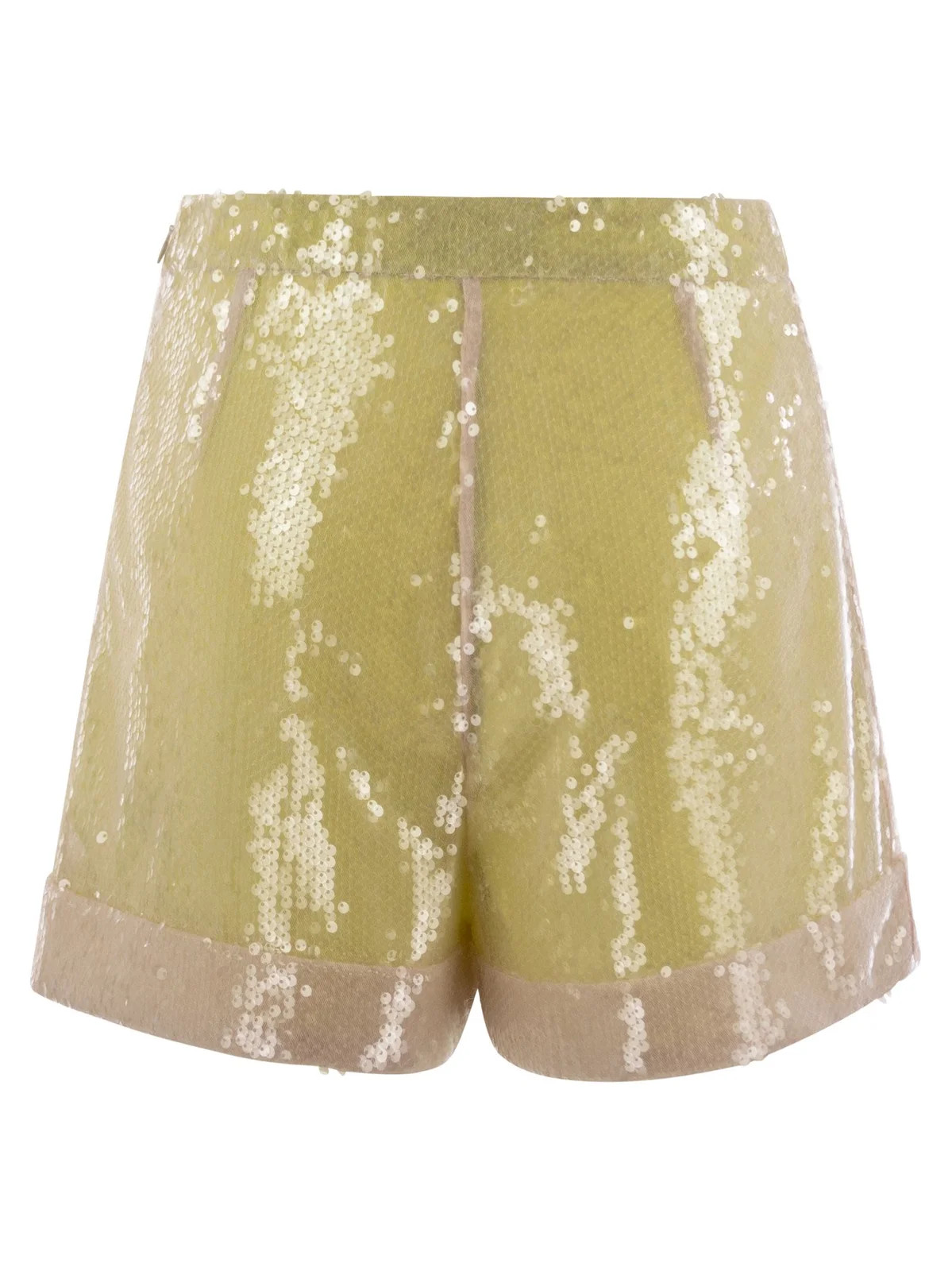 Mvp Wardrobe Folded Edge Sequinned Shorts | Cettire Global