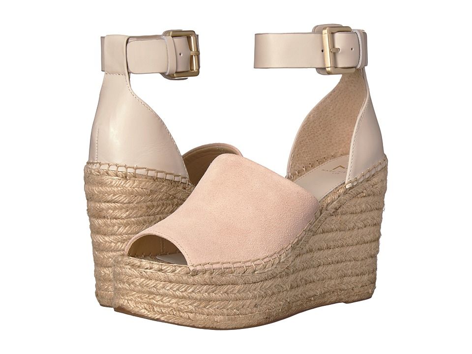 Marc Fisher LTD - Adalyn Espadrille Wedge (Ivory Multi Suede) Women's Wedge Shoes | Zappos