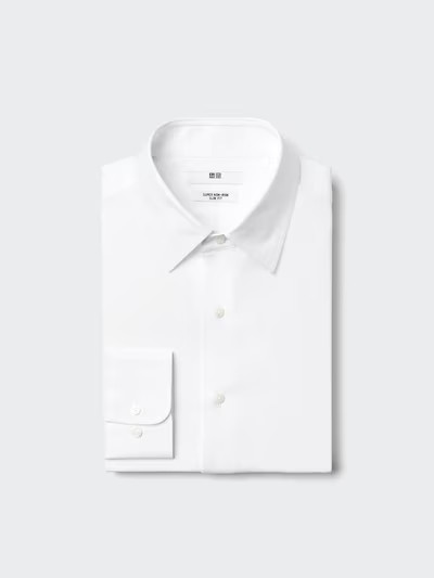 Super Non-Iron Slim Shirt | UNIQLO (US)