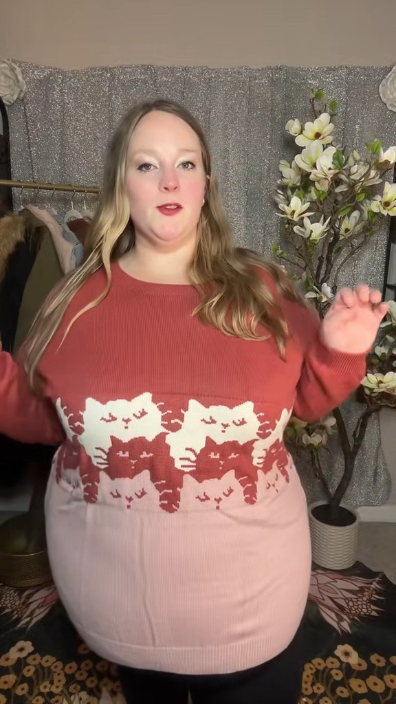 this surprised me in the best way and is actually so cute on 💕 it’s soft, relaxed, and easy to wear without feeling bulky which makes it perfect for everyday outfits

plus size sweater, cat sweater outfit, cozy pullover outfit

#LTKMidsize #LTKPlusSize #LTKSeasonal