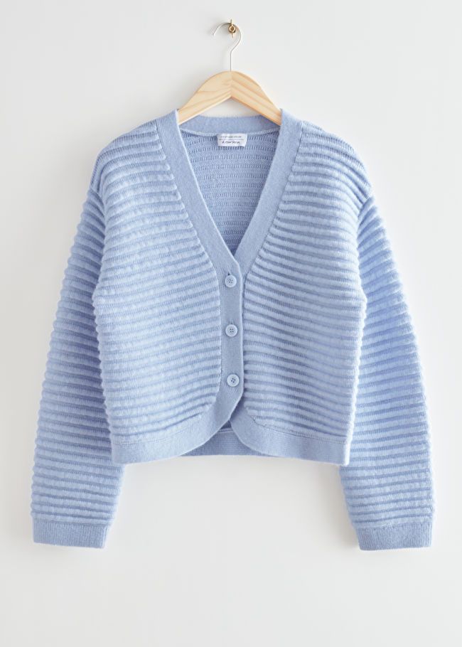Cropped Wool Knit Cardigan | & Other Stories (EU + UK)