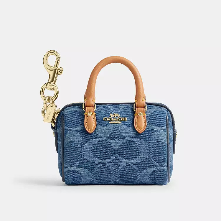 Mini Rowan Bag Charm | Coach Outlet US