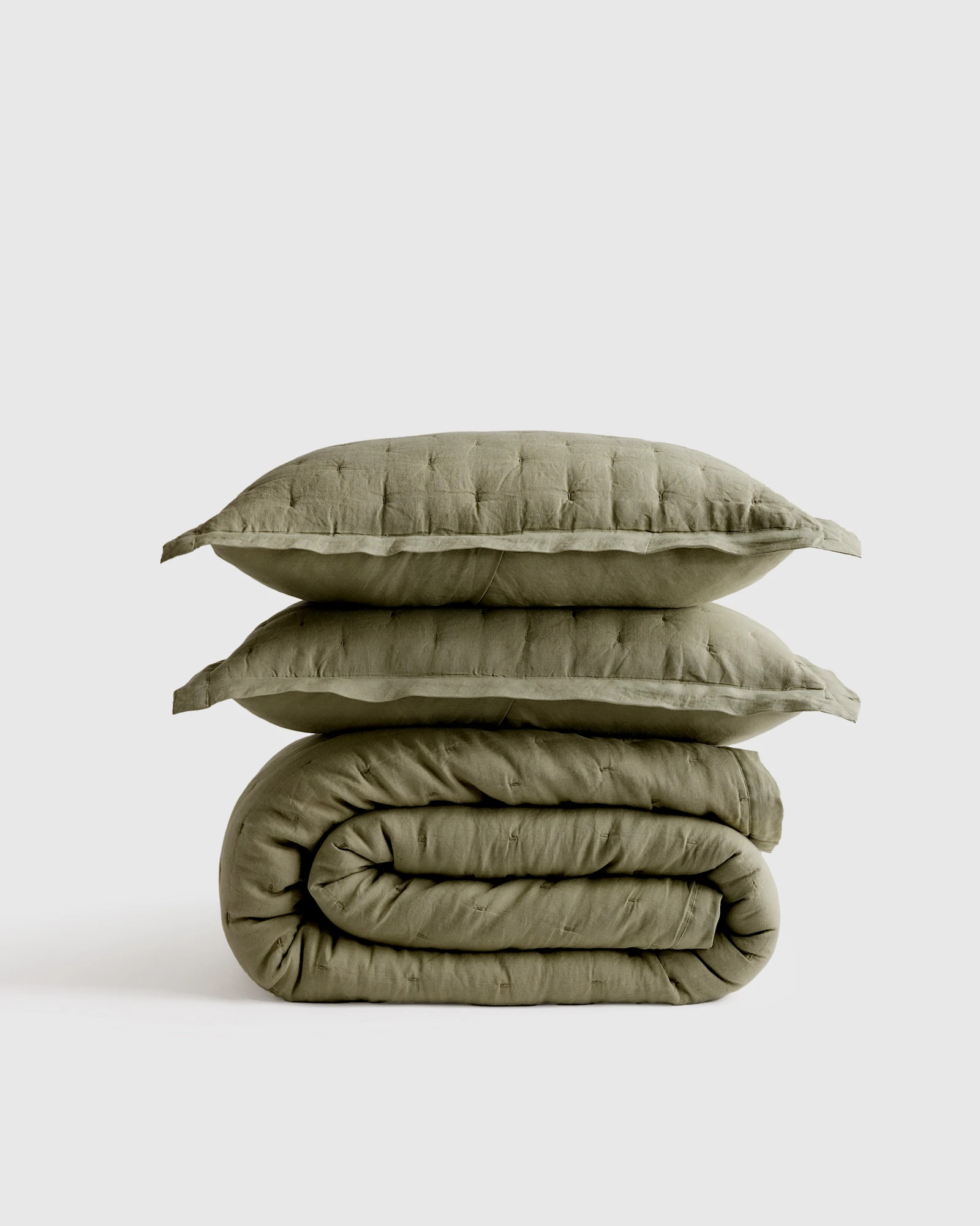 European Linen Dream Quilt Set | Quince