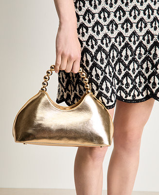Women's Metallic Top-Handle Handbag, Macy's Exclusive - On 34th | Alix Friedberg Capsule Collecti... | Macy's