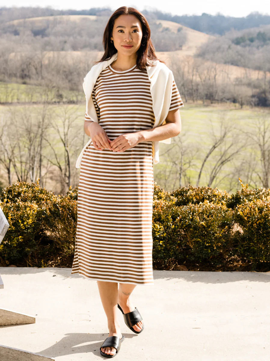 Maria Boxy Midi Dress | ABLE Clothing