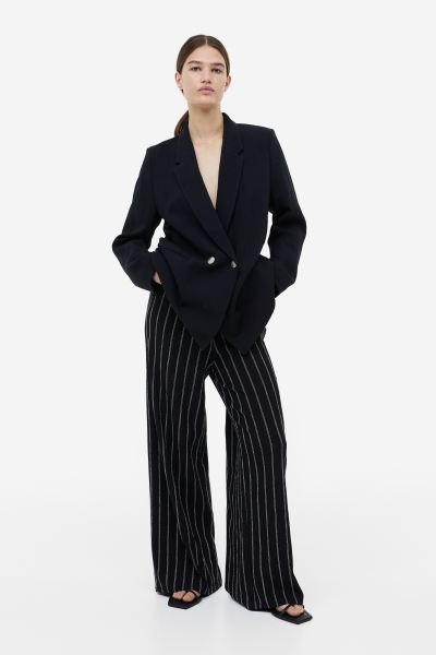 Pull-on Jersey Pants - Black - Ladies | H&M US | H&M (US + CA)