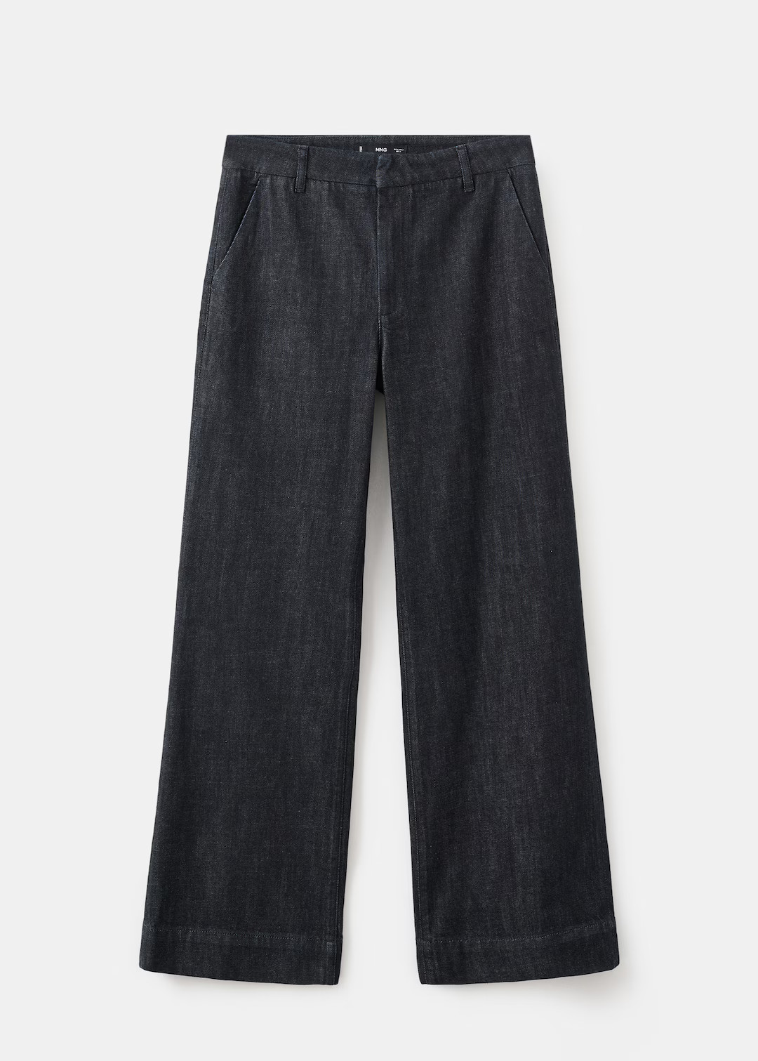 Wide-leg denim trousers | Mango (US/MX/AU)