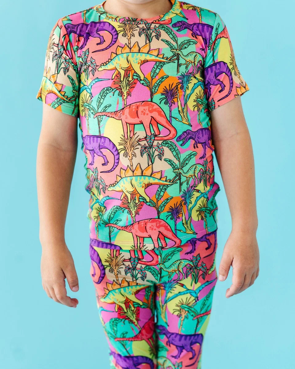 Extra-roar-dinary Two-Piece Pajama Set | Bums & Roses