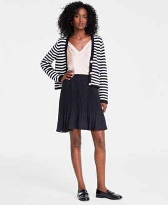 On 34th Women's Pleated Pull-On Mini Skirt, Created for Macy's - Macy's | Macy's
