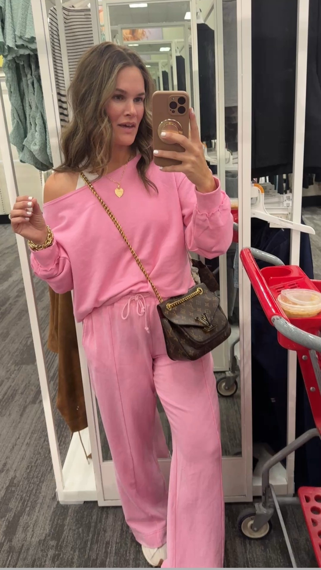 #walmartpartner @walmartstyle #walmartstyle Partnering with Walmart to share this cute and comfy matching set- great for errands, lounging and all the casual things. Love the color and the details and it’s under $30 for the set! 

#LTKFindsUnder50 #LTKootd #LTKgrwm