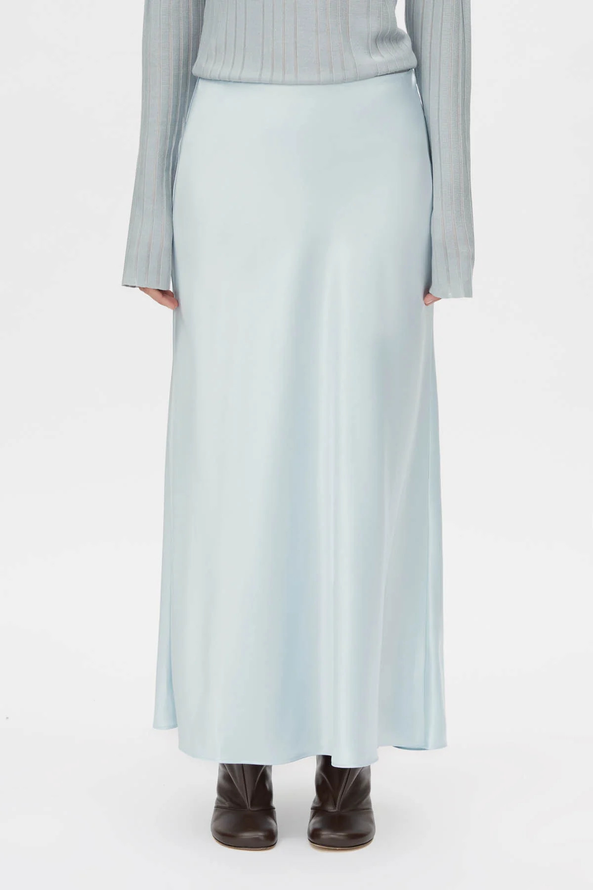 Chimera Midi Skirt in Misty Blue - CAMILLA AND MARC® C&M | CAMILLA AND MARC (ANZ)
