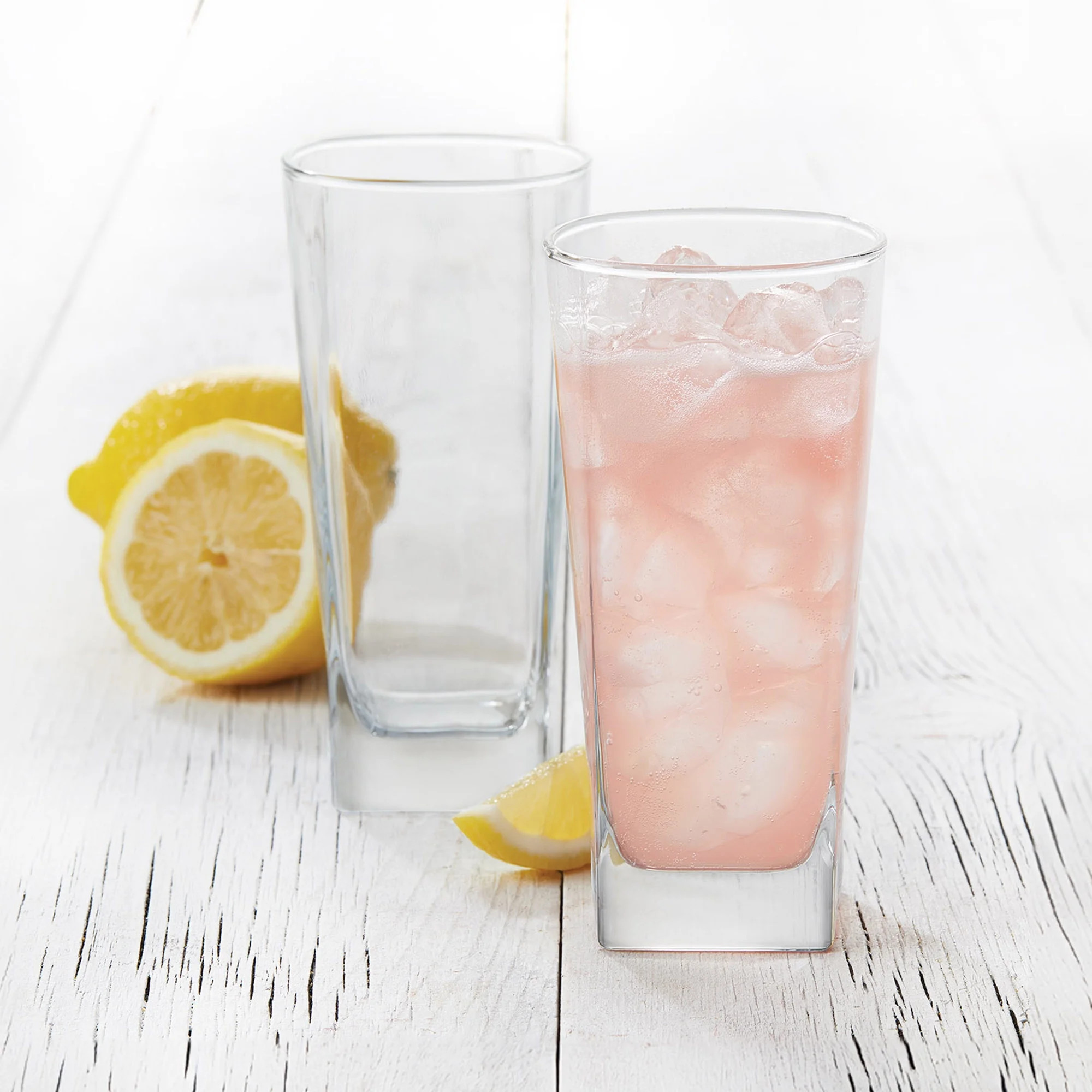 Better Homes & Gardens 14.4 oz Hollis Beverage Glasses Drinkware, Set of 8 | Walmart (US)