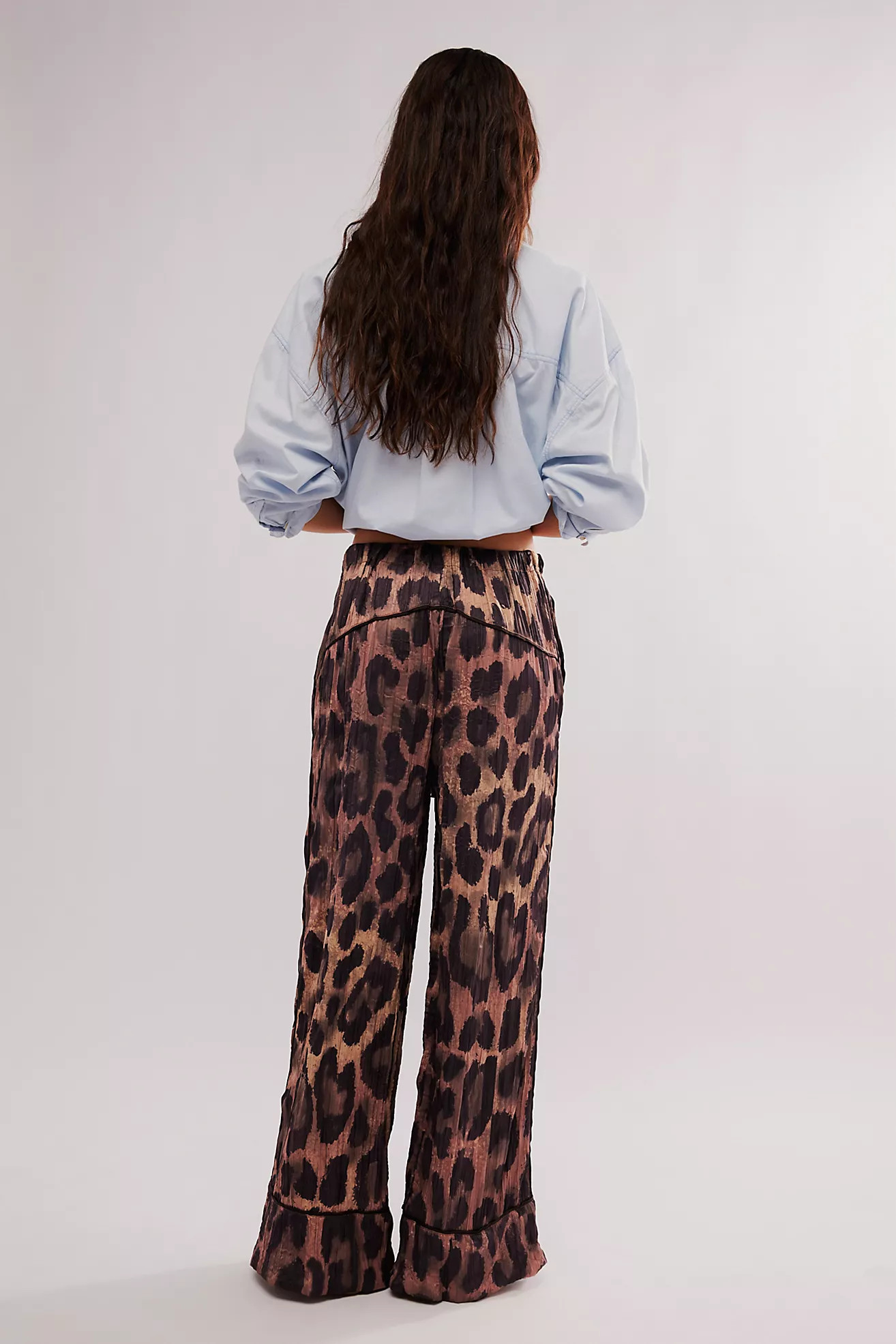 All Out Satin Leopard Pants | Free People (Global - UK&FR Excluded)