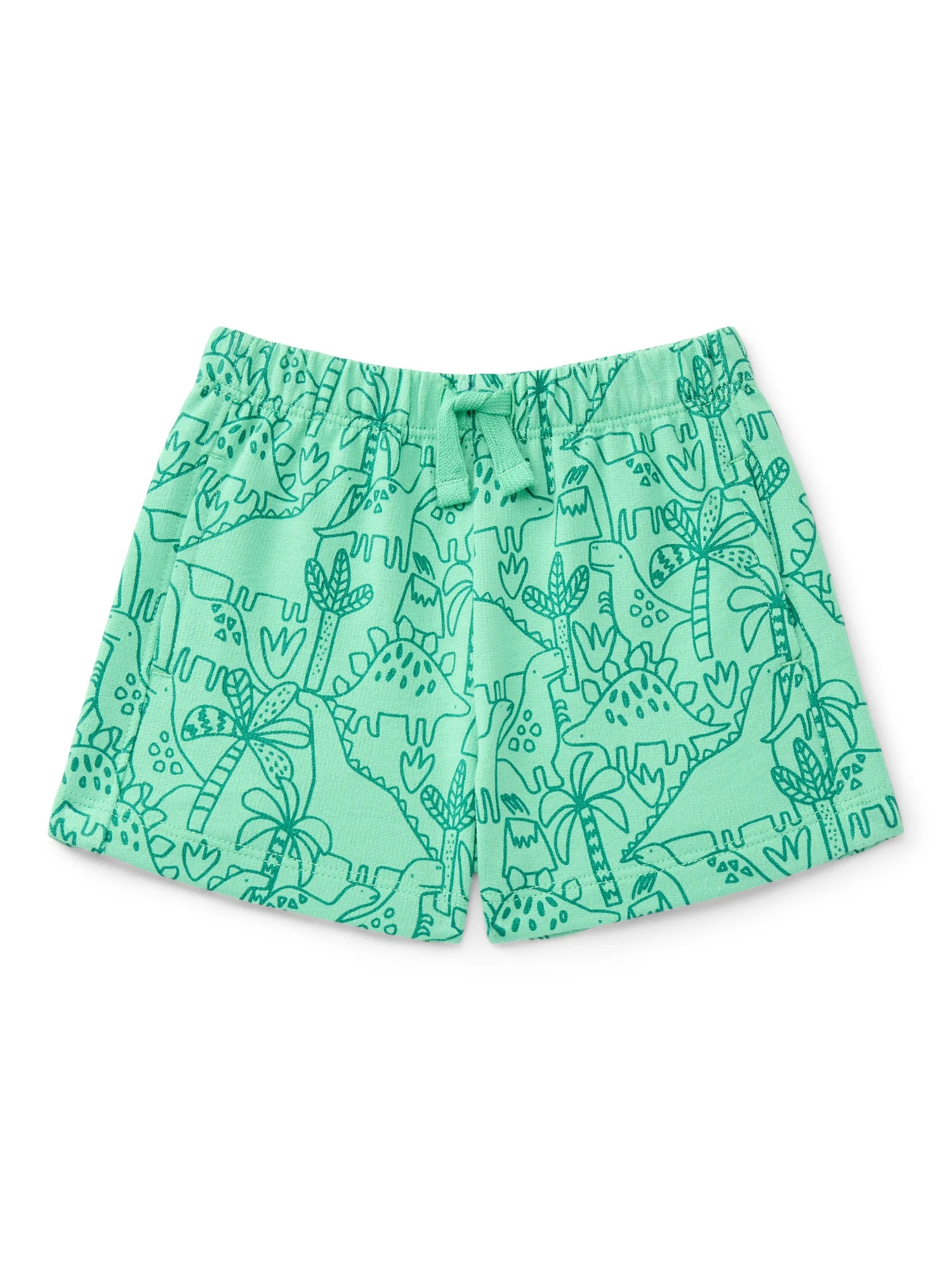 Wonder Nation Baby Boys French Terry Drawstring Shorts, Sizes 0M-24M | Walmart (US)