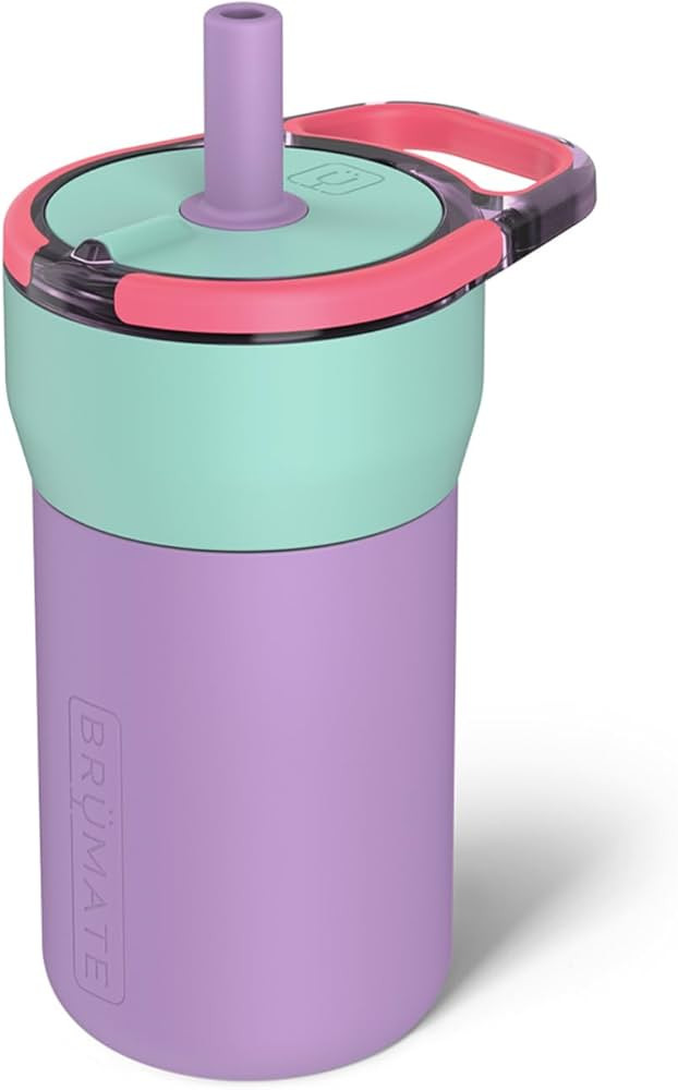 BrüMate Leap 12oz 100% Leakproof Kids Tumbler with Handle and Silicone Soft Straw | Drop Resista... | Amazon (US)