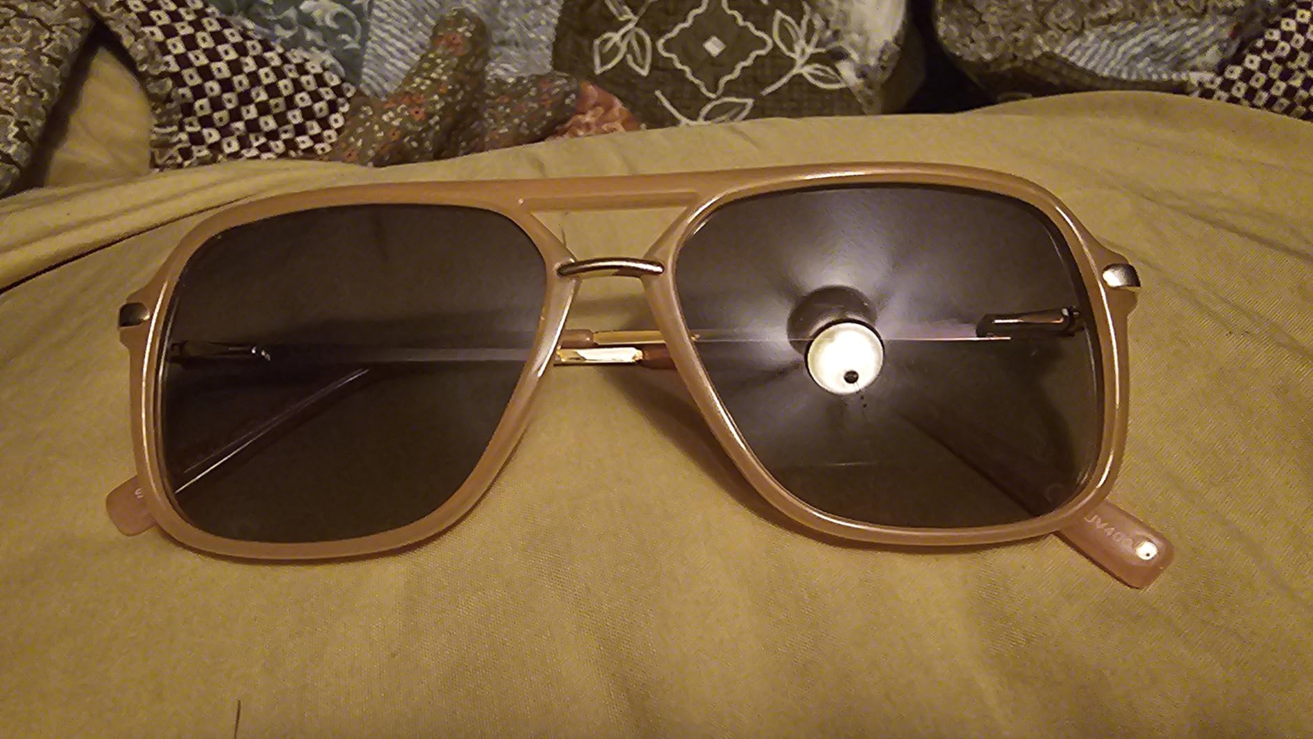 SOJOS Sunglasses for Women & Men, Square, Retro, Polarized Lens, Trendy Aviator, 90s Shades | Amazon (US)