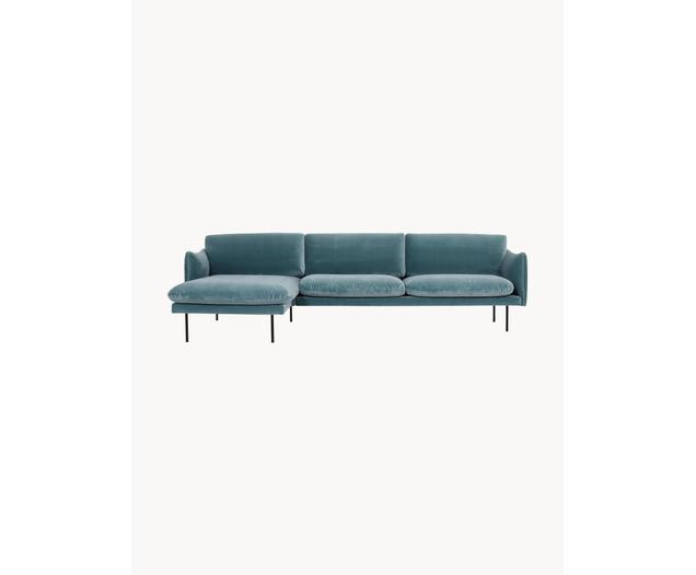 Samt-Ecksofa Moby | Westwing EU