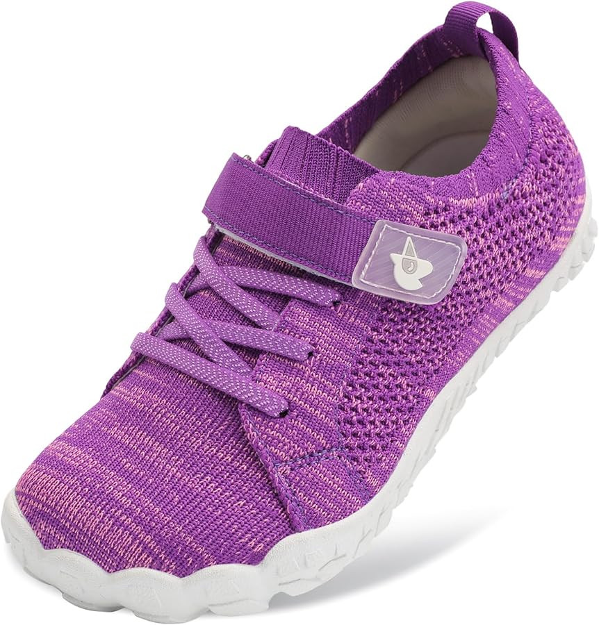 LeIsfIt Kids Girls Boys Shoes Wide Barefoot Shoes Kids Anti-Slip Sneakers Lightweight Hiking Snea... | Amazon (US)