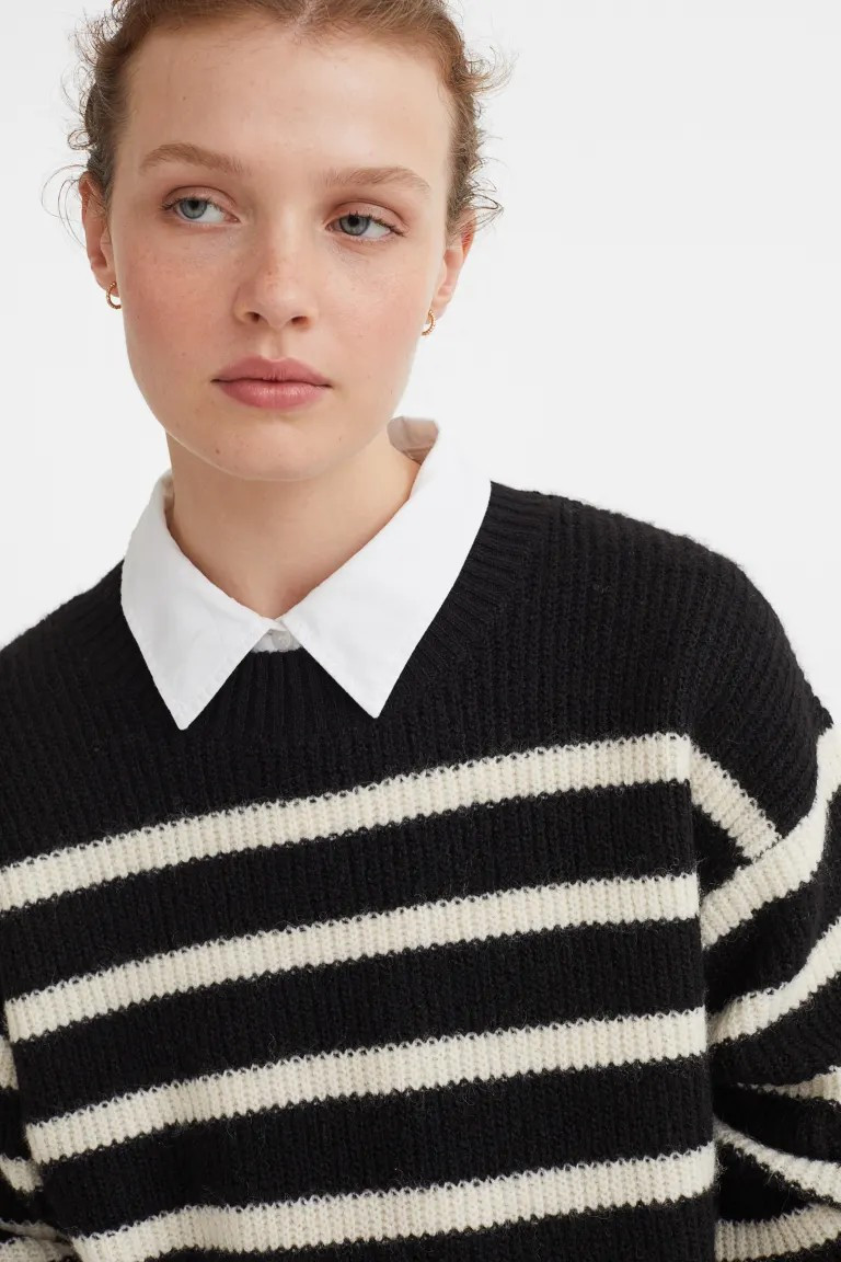 Rib-knit jumper | H&M (UK, MY, IN, SG, PH, TW, HK)