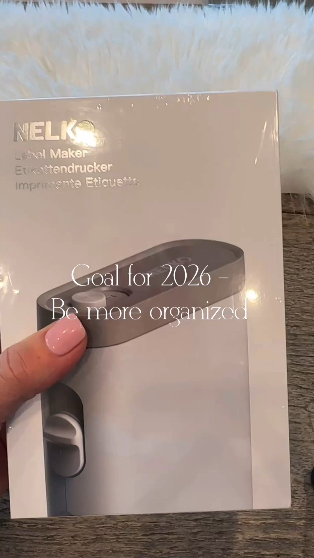 It’s the beginning of the year, which means everyone is getting organized ✨
And if you’re trying to reset your home, this little label maker is such a game changer.
From pantry jars to bins, drawers, office supplies, and even storage closets — labeling instantly makes everything feel cleaner, calmer, and easier to maintain. No more guessing, no more clutter creep.
It’s small, easy to use, and honestly makes organizing kind of fun.
If staying organized is one of your goals this year, this is a must-have.
Save this for your next home reset! 

#LTKHome #LTKOver40 #LTKmomlife