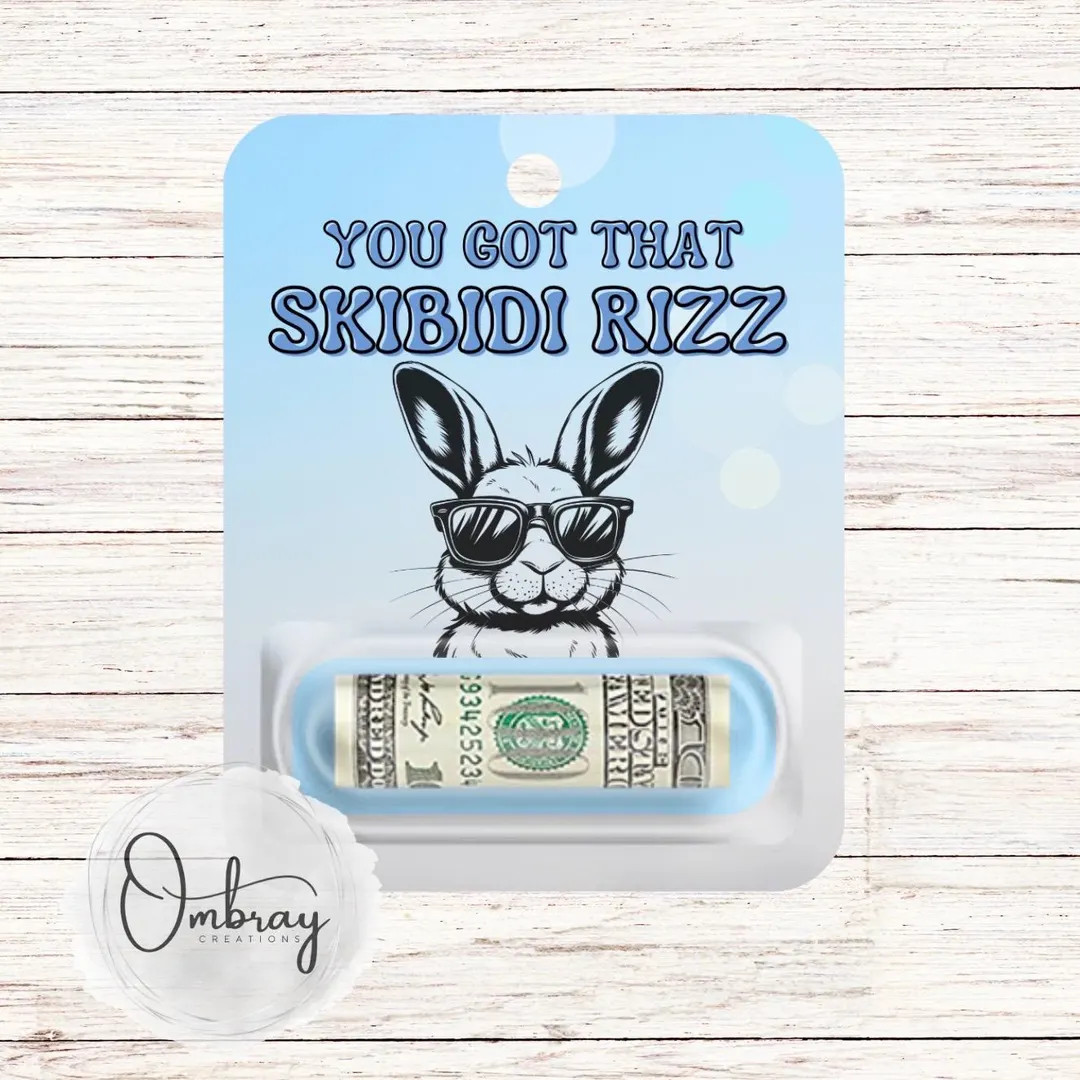 Skibidi Easter Money Card - Easter Gift for Teen - Gen Z Slang Language - Preteen - Teenager - Bu... | Etsy (US)