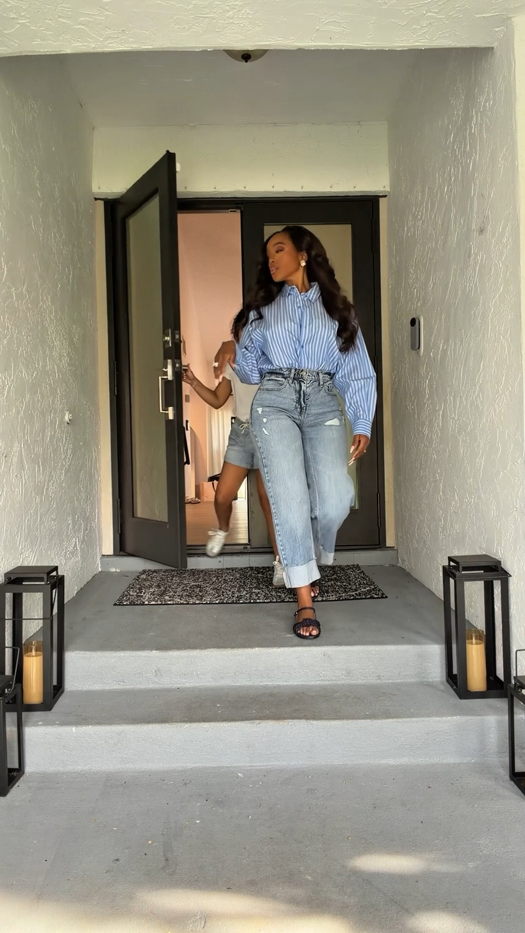 Hi Babes!

These outfits are giving effortless summer capsule wardrobe energy and every single look feels so elevated while still being wearable in real life. From the relaxed striped denim look to the feminine butter yellow mini, these are the kind of pieces that make getting dressed EASY while still looking put together.

The blue striped button down with the cuffed denim is my favorite “expensive casual” look right now, and the yellow mini dress is beyond flattering for curvy petites because the smocked waist snatches everything without feeling tight. The white midi gives quiet luxury vacation energy, and the red striped set is the cutest playful summer moment.

Where to wear these:
• Vacation dinners
• Brunch with the girls
• Resort trips
• Casual date nights
• Weekend shopping days
• Summer events and travel days

Undergarments: seamless nude underwear with all looks. Sticky bra or nipple covers work best for the dresses and lightweight summer fabrics.

Everything is linked below

xx Kira | IG: KirasFashionFinds

34D - 27 - 40 • Size Small or 4