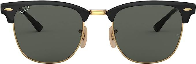 Ray-Ban Rb3716 Clubmaster Metal Square Sunglasses | Amazon (US)
