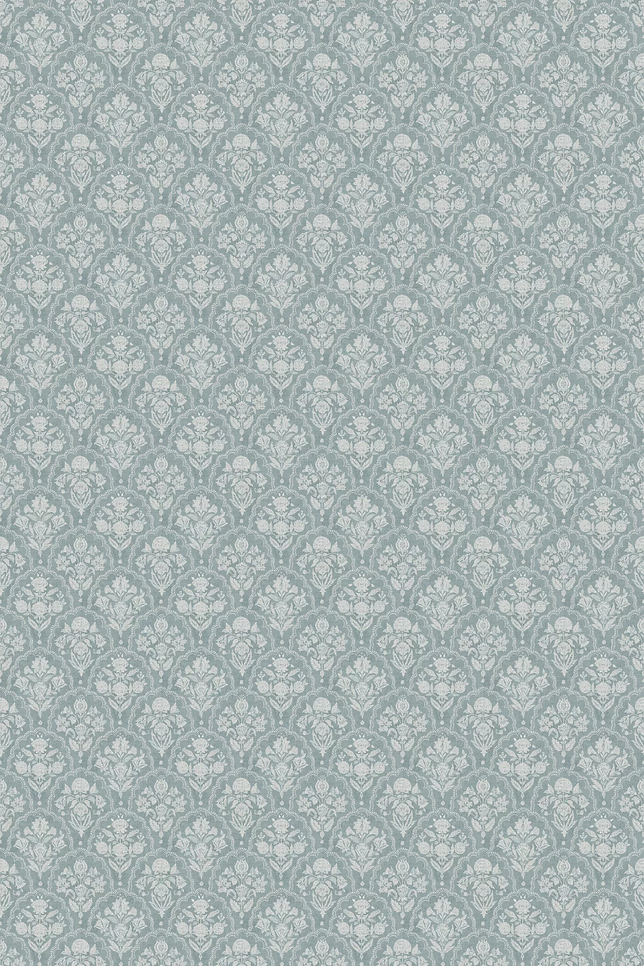 Frances Fishscale Floral Wallpaper | Anthropologie (US)