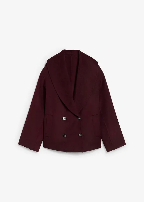 Oversize Jacke aus weichem Woll-Mix | Bonprix DE
