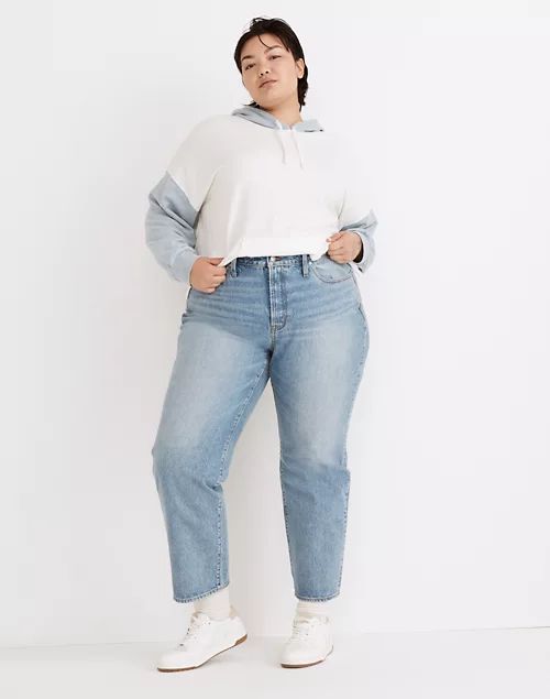 The Plus Curvy Perfect Vintage Straight Jean in Seyland Wash | Madewell