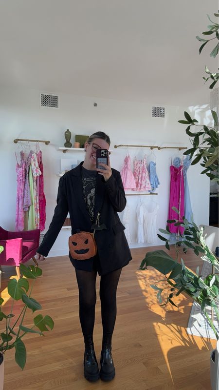 another Halloween inspired outfit! wearing pair eyewear (use code emerson15)

for Spanx black tights use code emersonxspanx

Wearing size normal smalls 

#LTKshoecrush #LTKfindsunder100 #LTKHalloween