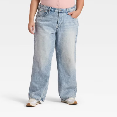 Women's Mid-Rise 90's Baggy Denim Jeans - Universal Thread™ | Target